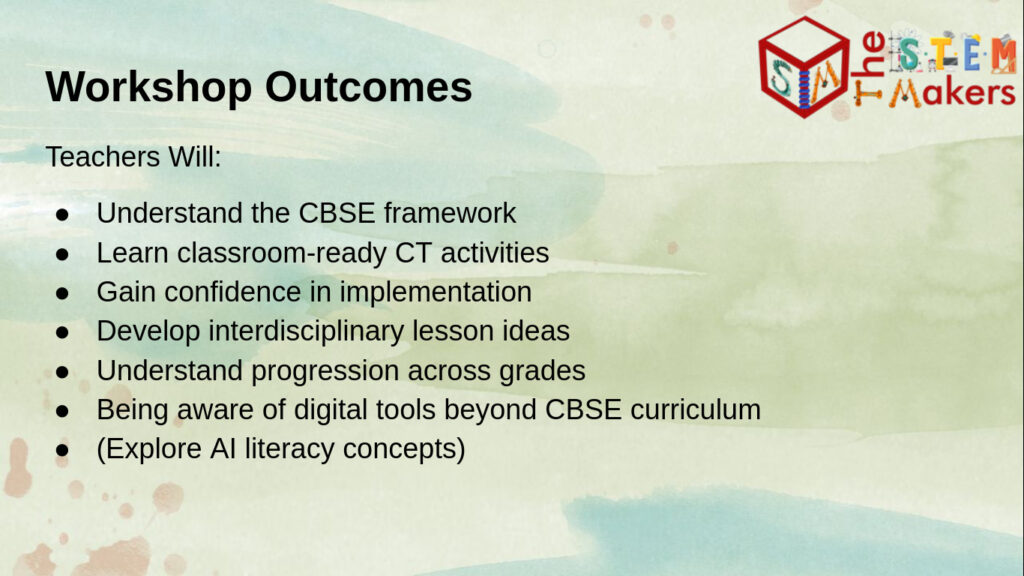 WORKSHOP OUTCOMES